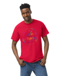 Red Calm in the Chaos Adult T Shirt