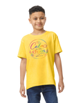 Yellow Calm in the Chaos Youth Tee