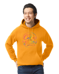 Yellow Calm in the Chaos Adult Hoodie