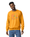 Yellow Calm in the Chaos Adult Crewneck