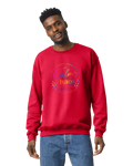 Red Calm in the Chaos Adult Crewneck